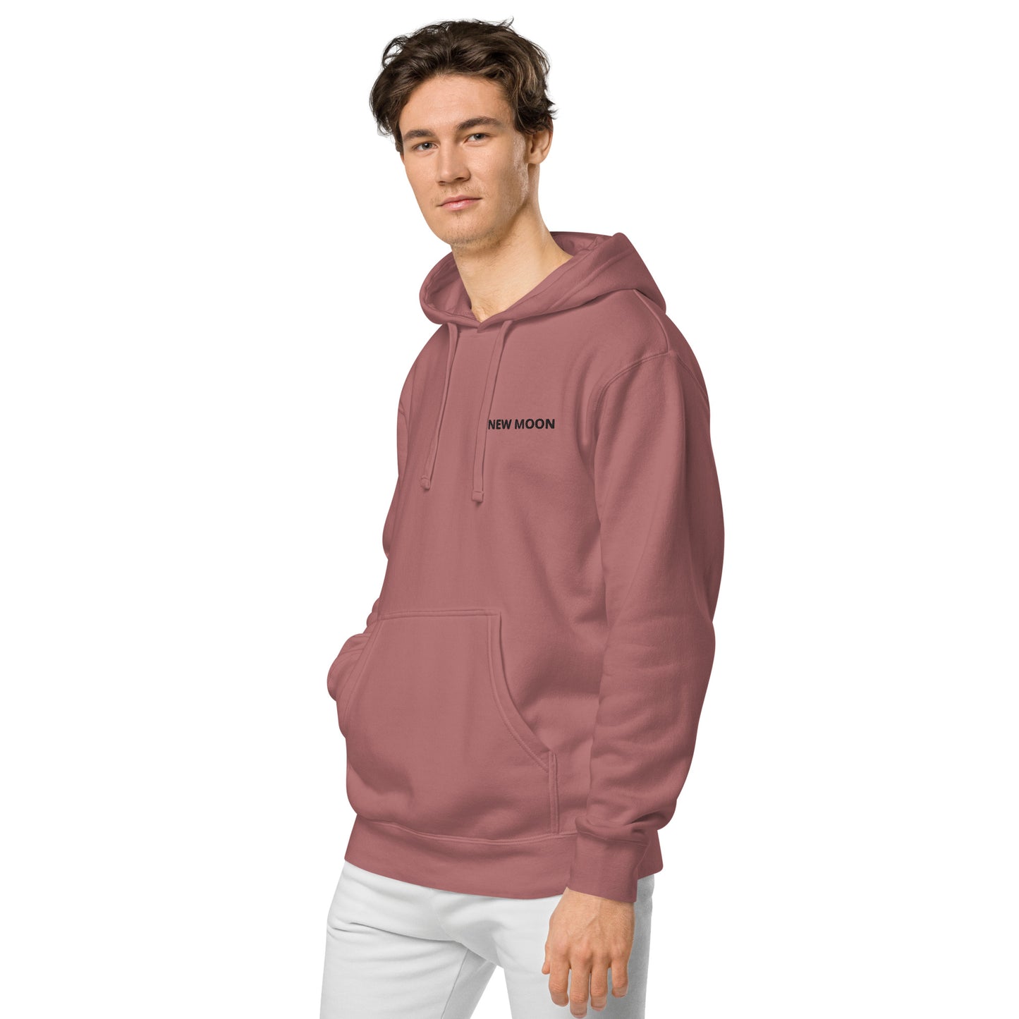 Unisex pigment-dyed hoodie